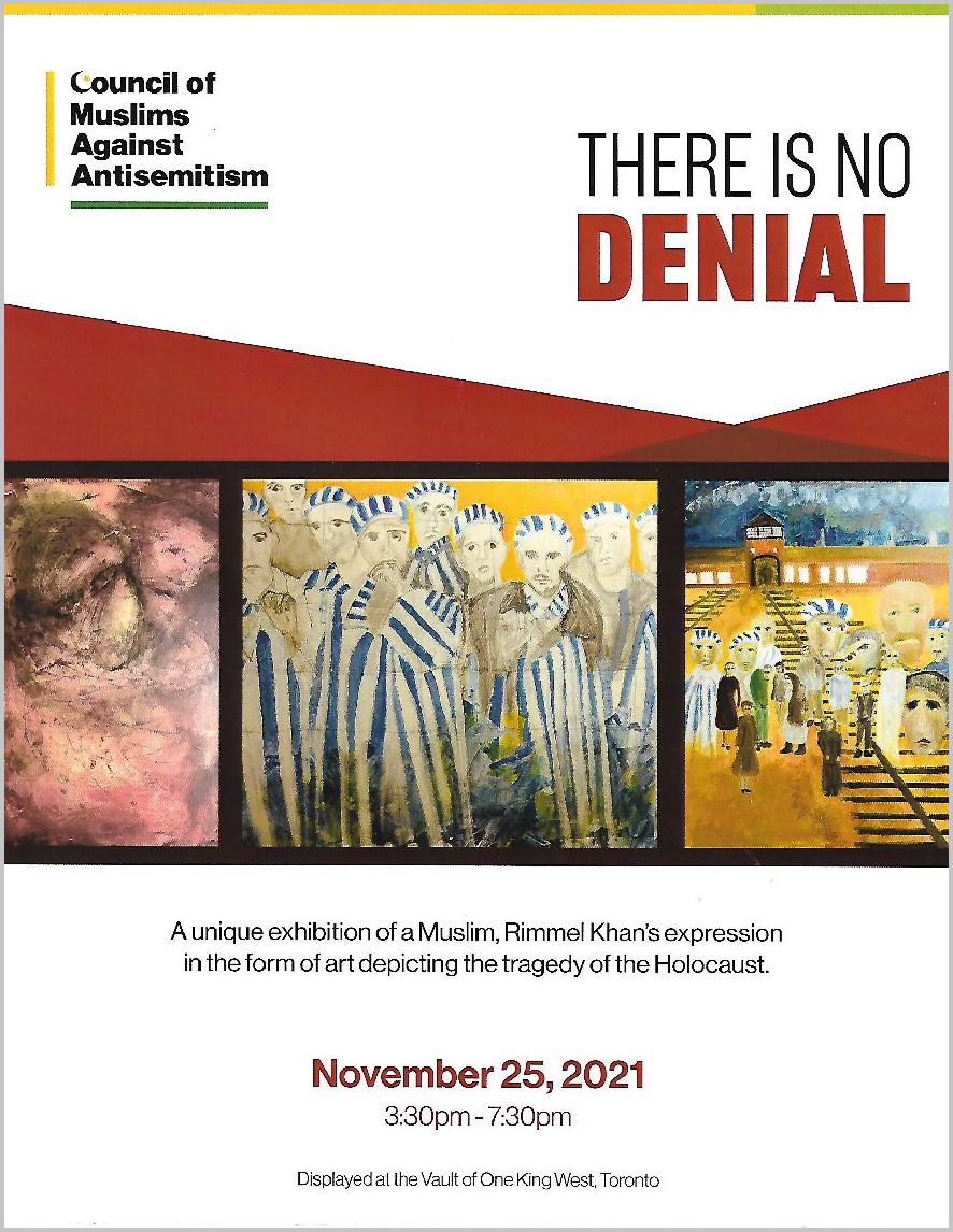 unique display of artwork of the Holocaust